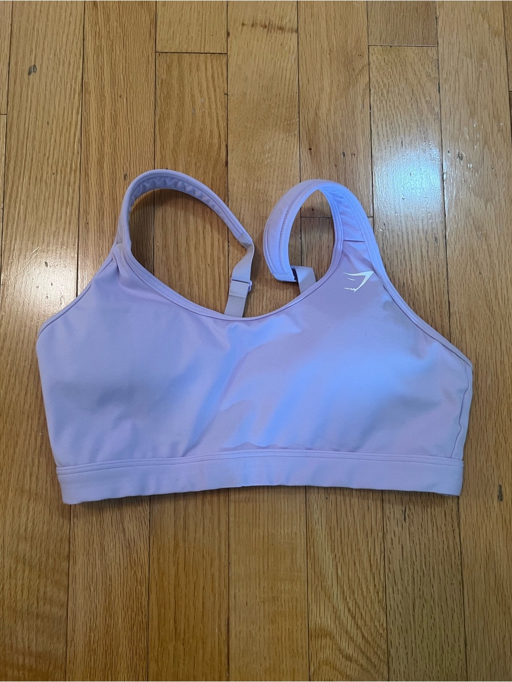 Gymshark Lilac Adjustable-Strap Sports Bra